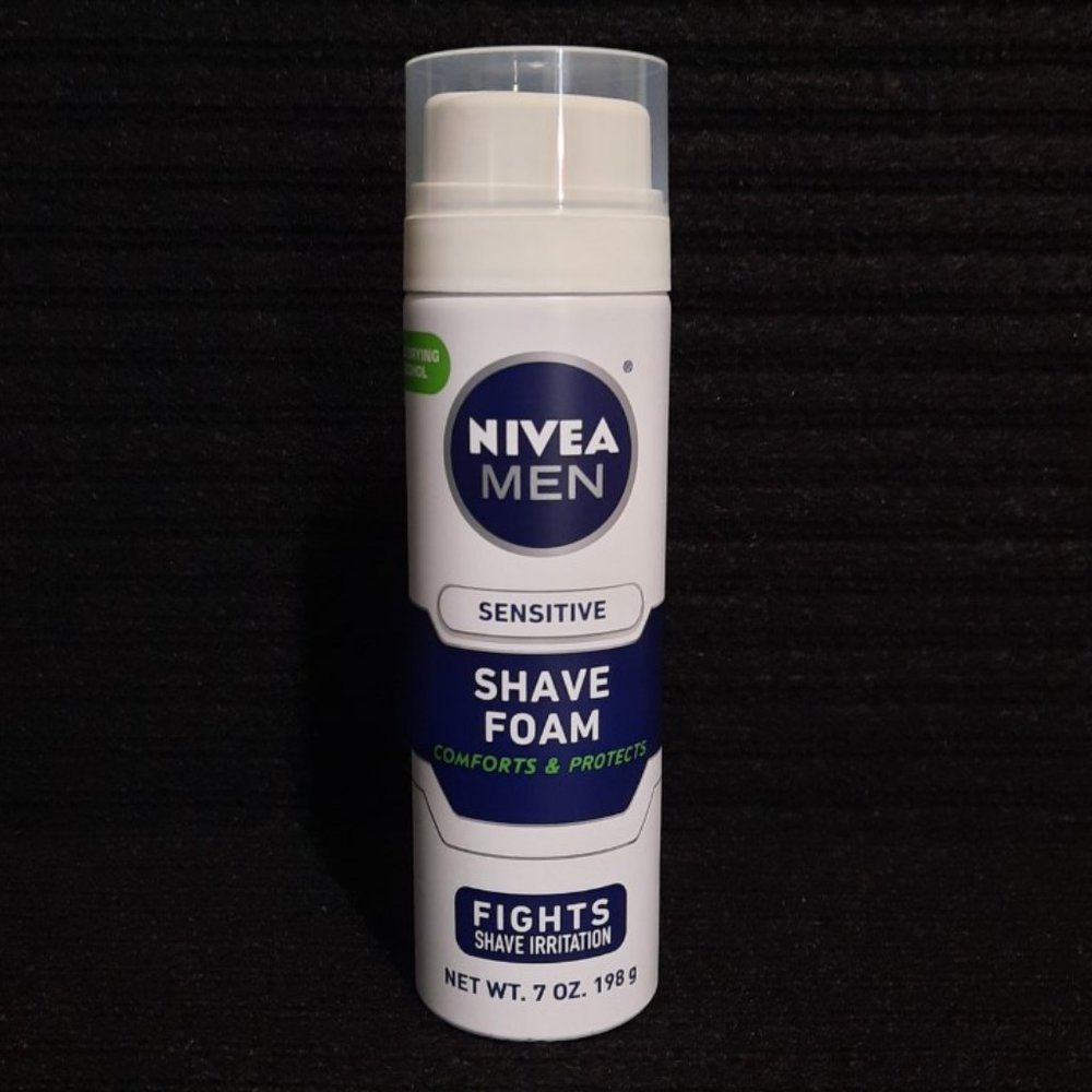 🔵 $ 3.00 Nivea Men Sensitive Shaving Foam Comforts & Protects - 7oz